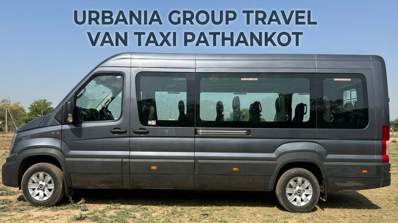 Luxury 17 Seater Force Urbania Taxi in Pathankot | Anish Tour and Travels