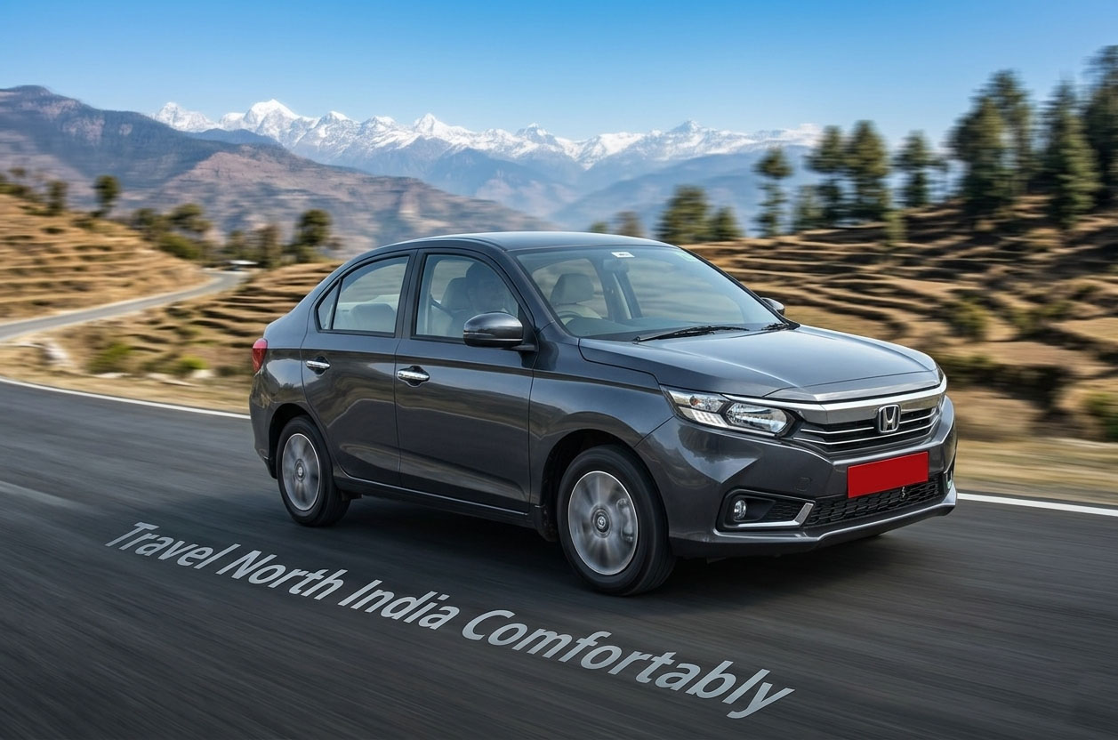 Best Taxi Service in Pathankot with Honda Amaze