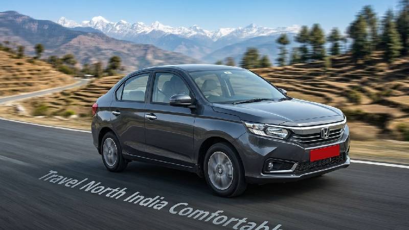 Best Taxi Service in Pathankot with Honda Amaze