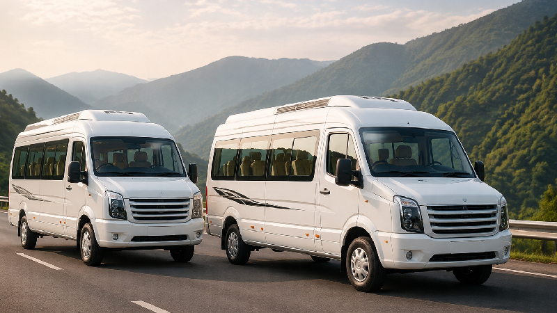 Anish Tour & Travels – 12 & 17 Seater Tempo Traveller Rental Service
